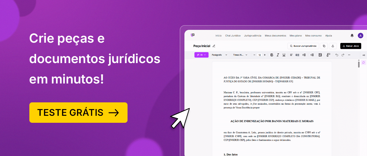 JuridicoAI - Escreva peças processuais em minutos
